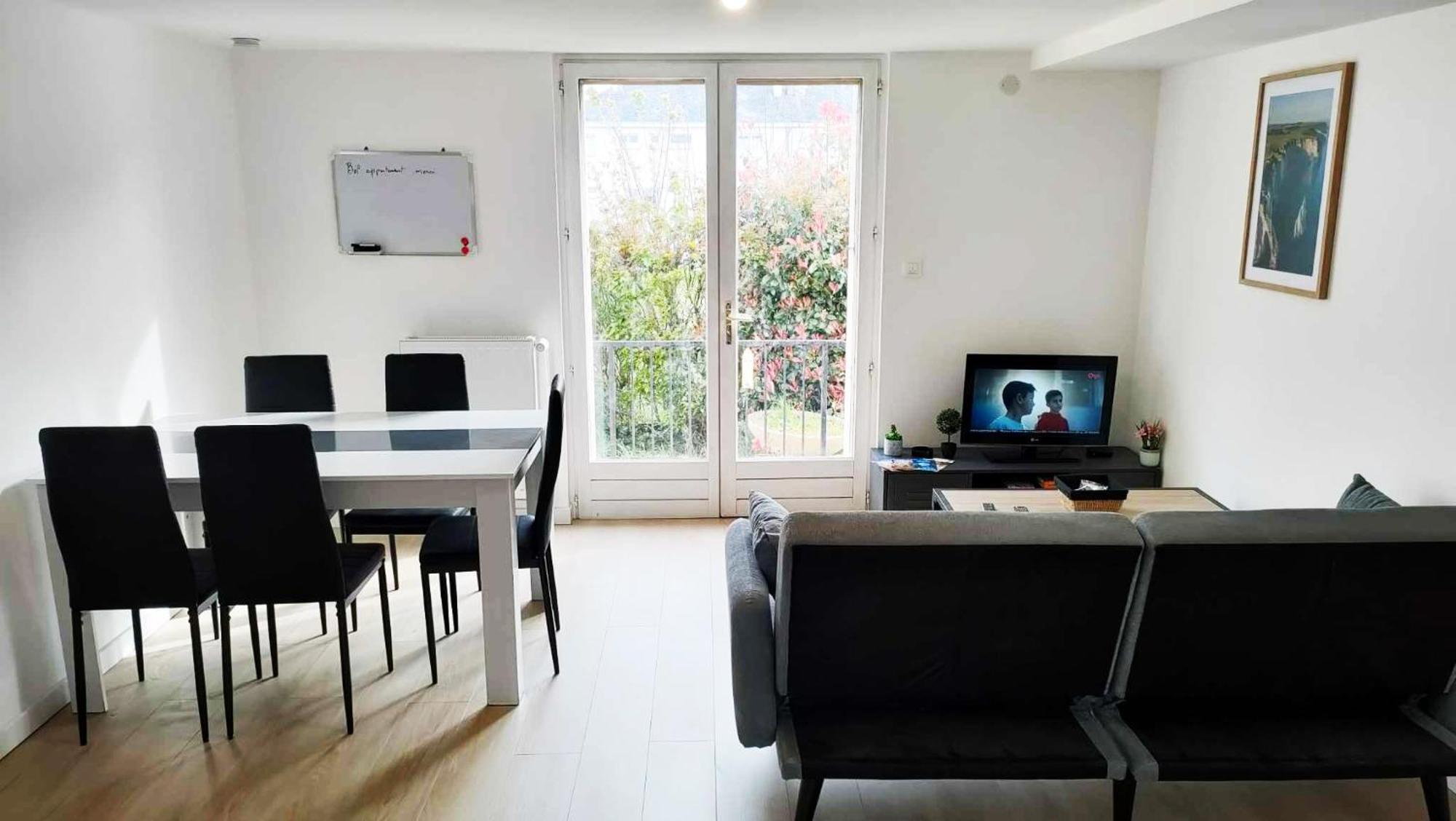 Appartement Cosy 2 Chambres Avec Jardin 莱蓬德塞 外观 照片